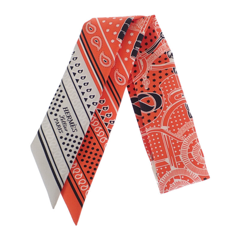 エルメス HERMES ツイリー Eperon d'Or Bandana エプロン・ドール