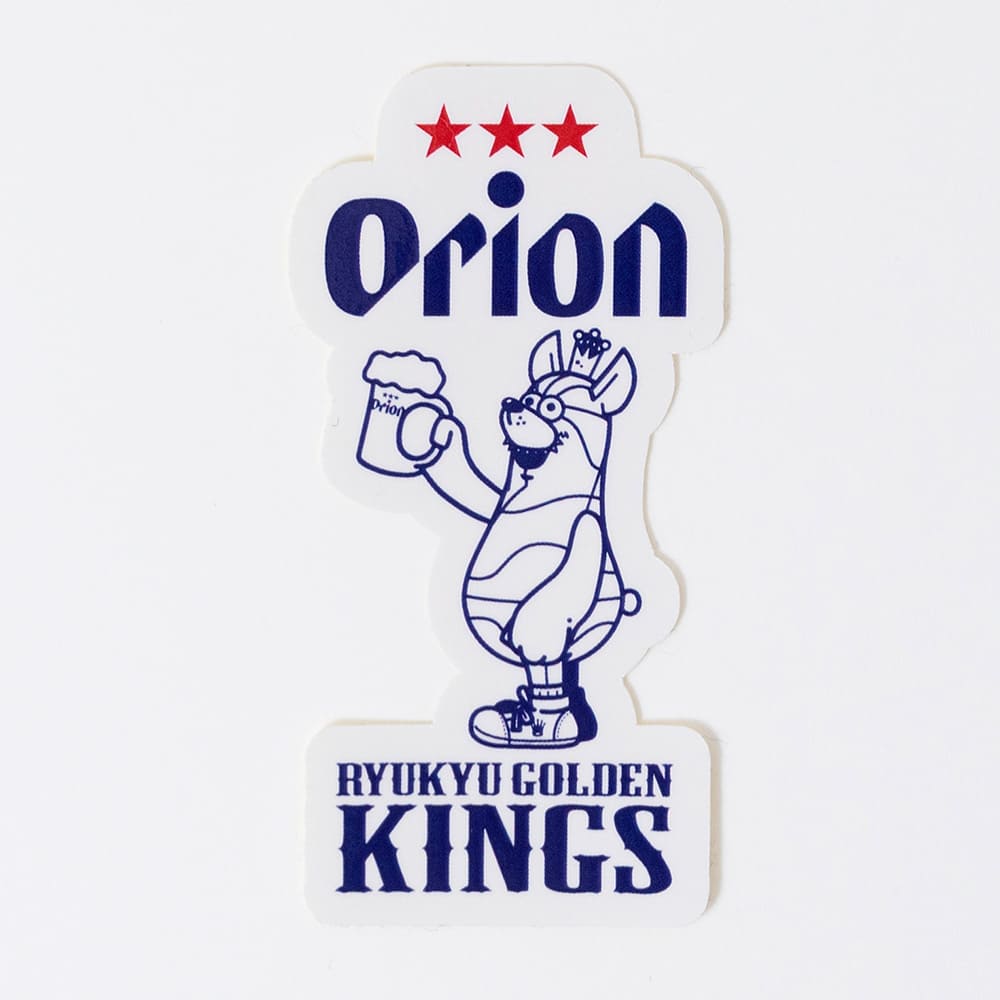 RYUKYU GOLDEN KINGS×Orionロゴステッカー – オリオンビール公式通販