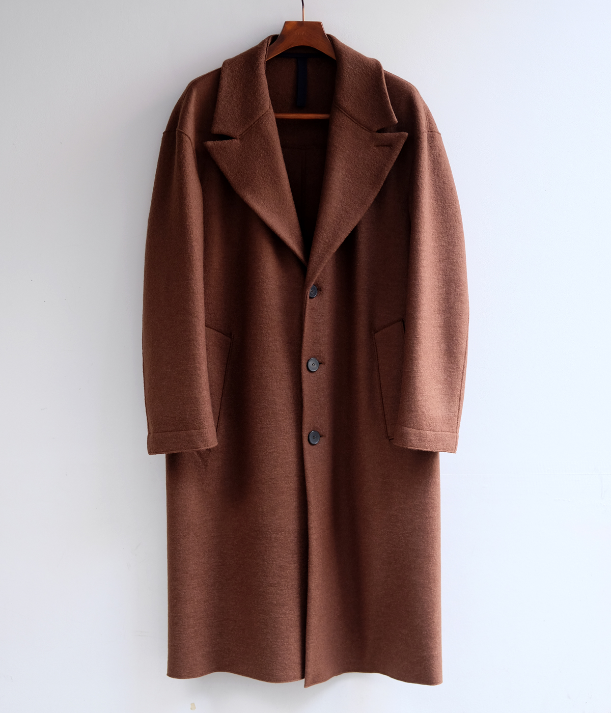 HARRIS WHARF LONDON “MEN OVERSIZED COAT PRESSED WOOL” | MAIDENS