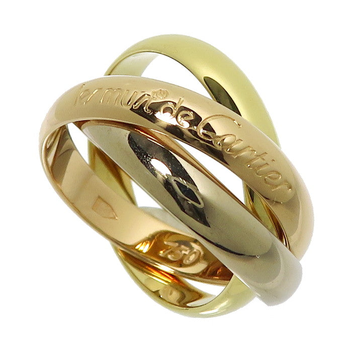 9号【CARTIER/カルティエ】 トリニティ スリーカラー リング・指輪 K18