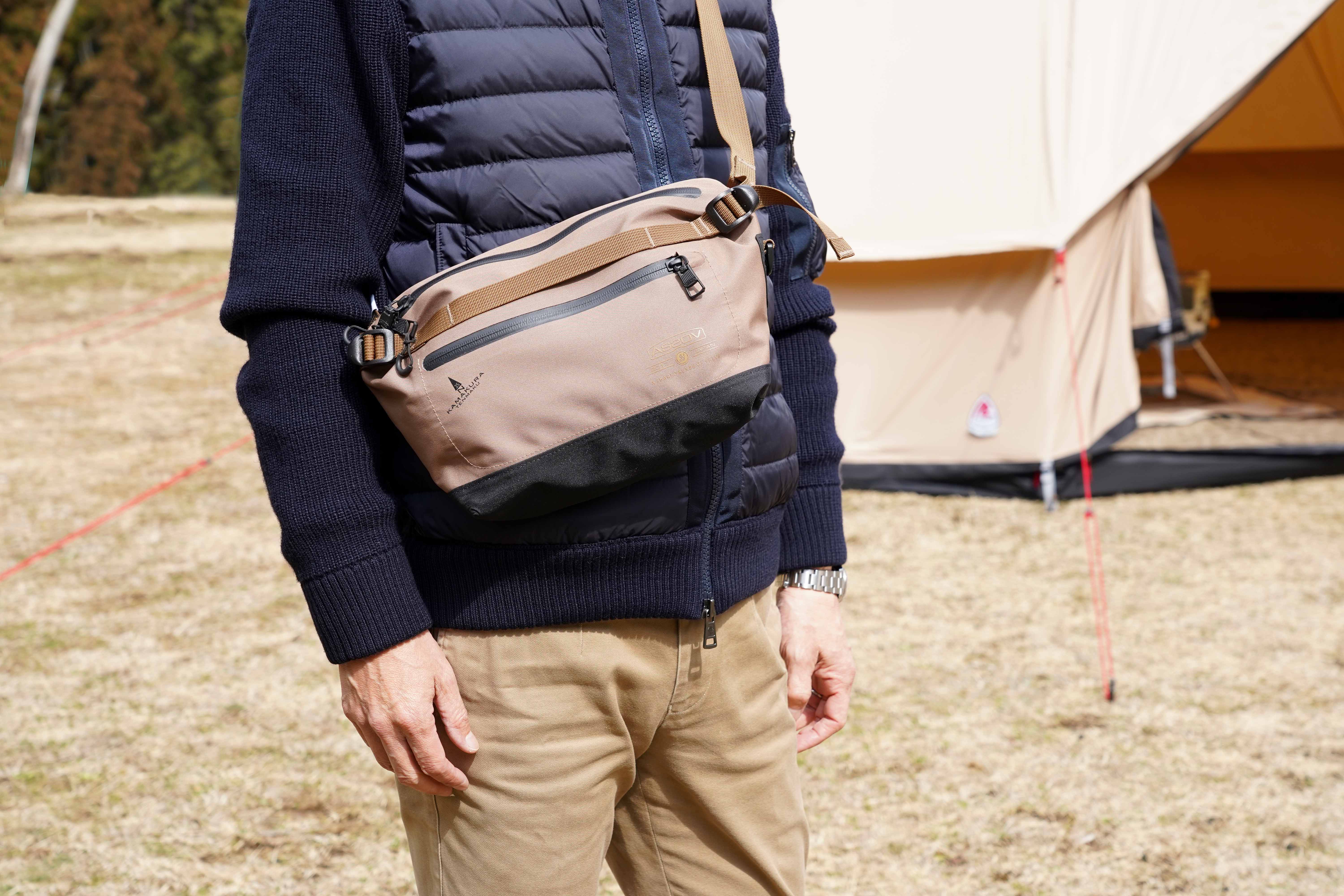 鎌倉天幕×AS2OV】WATER PROOF CORDURA FANNY PACK – SOTO by Shinfuji