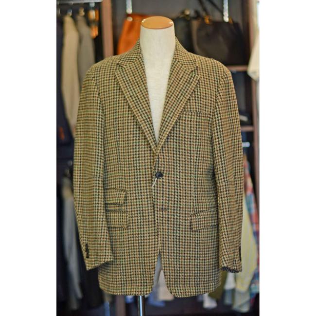 D.C.WHITE Hacking Jacket color.Gun Club Check （D233156