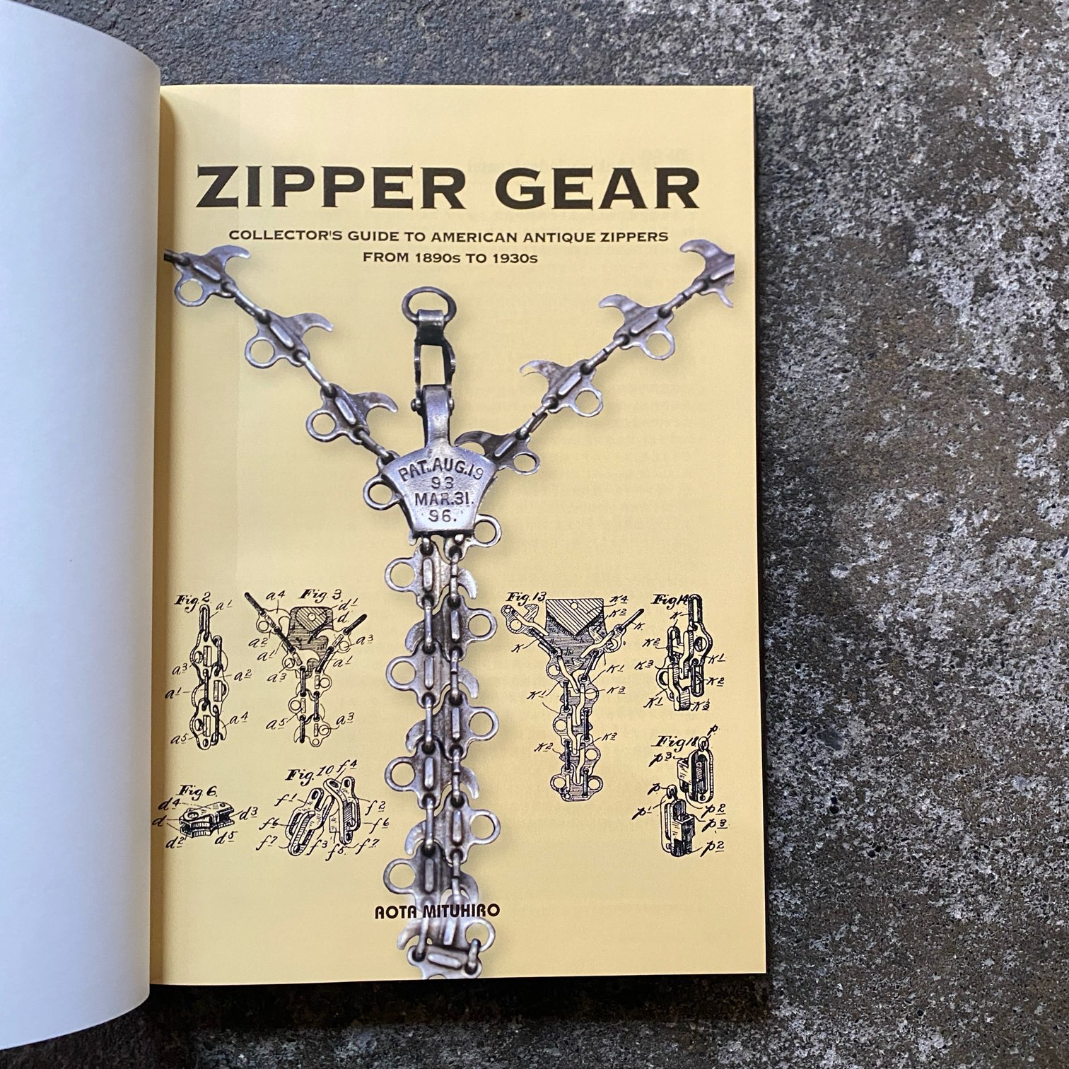 ZIPPER GEAR COLLECTOR'S GUIDE TO AMERICAN ANTIQUE ZIPPERS FROM