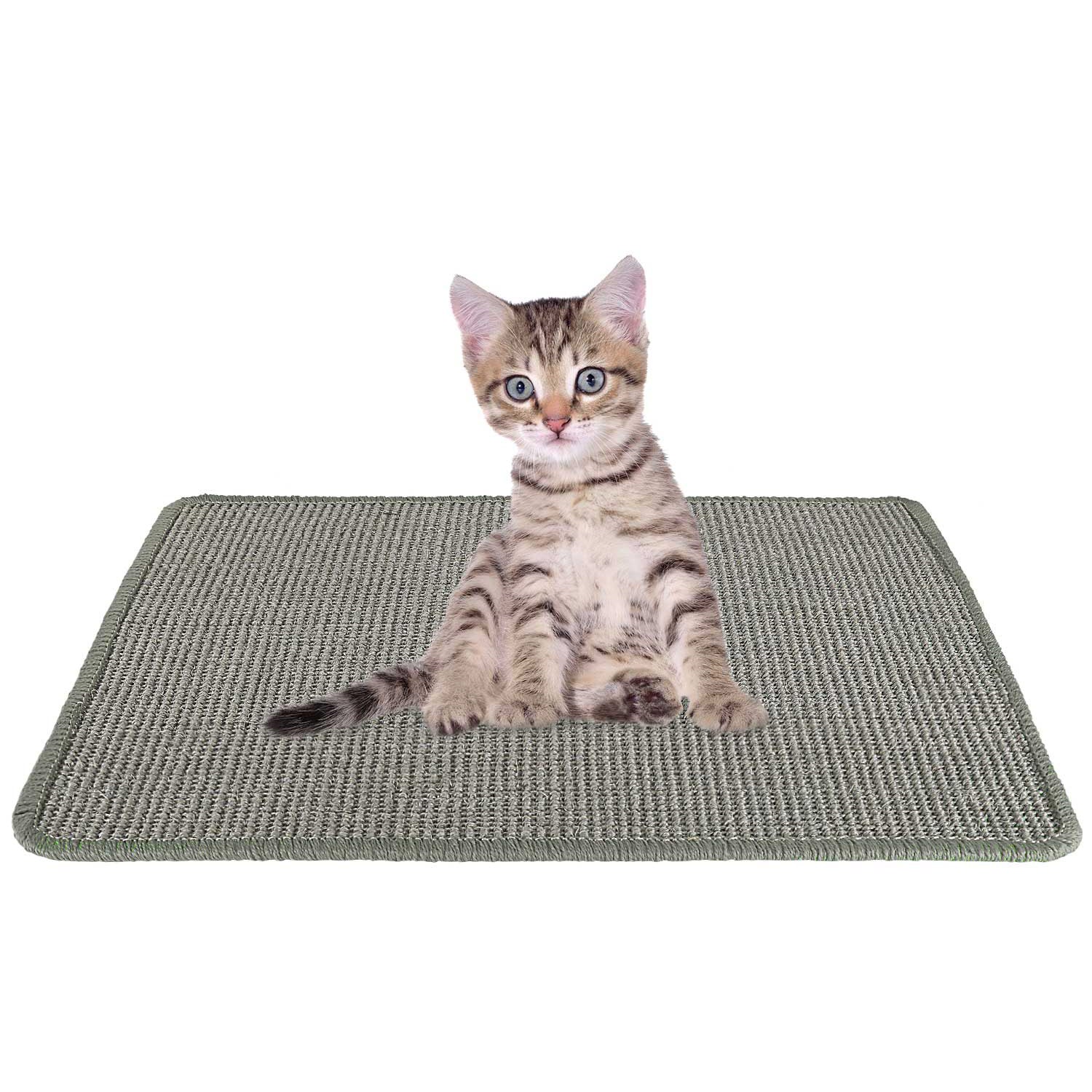 Cat Scratcher Mat - Pale Green – Slowtonglobal