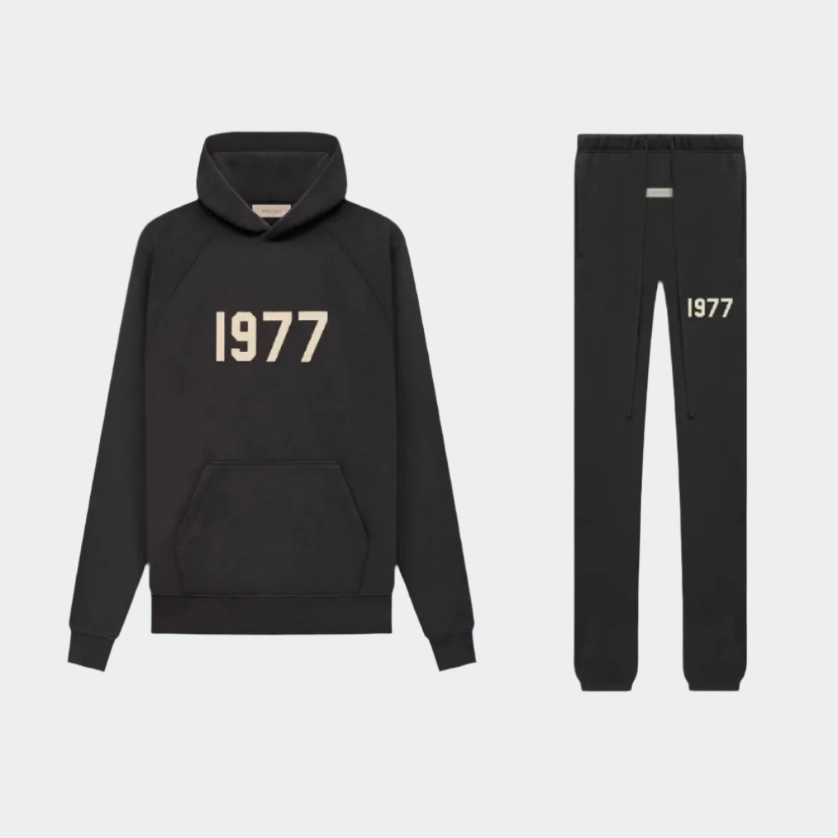 Fear of God Essentials 1977 - Unisex - Iron Black - Full Set – Sneaxx
