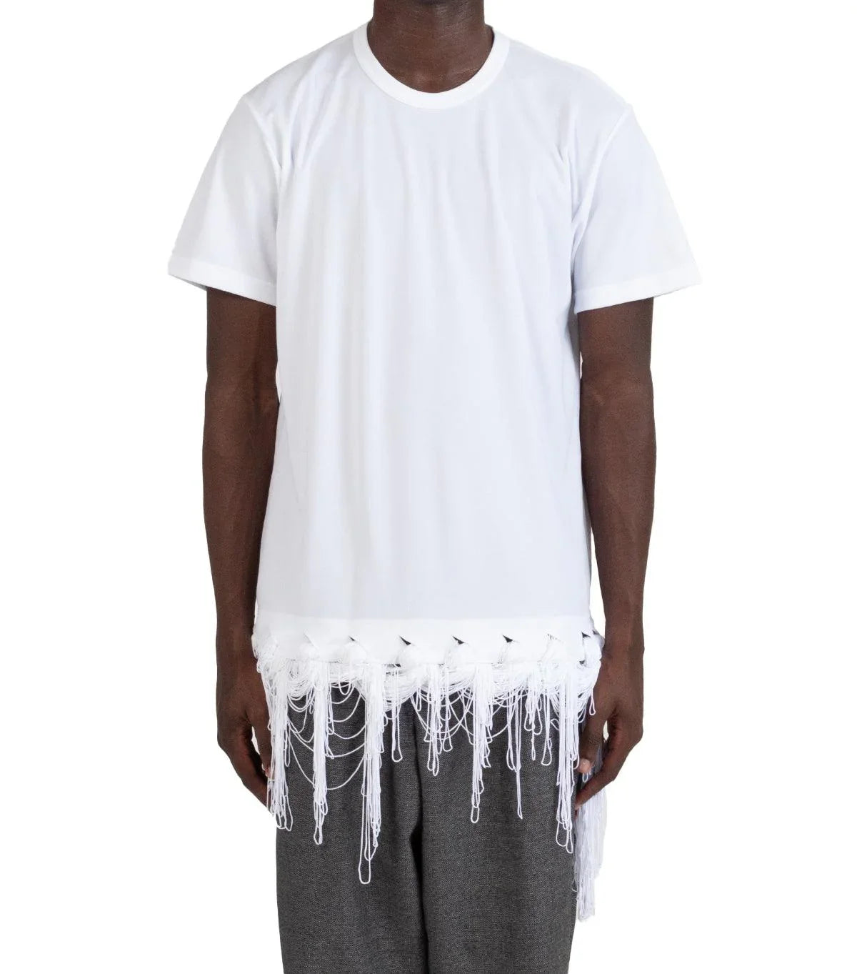 CdG Homme Plus T-Shirt White | SOMEWHERE®