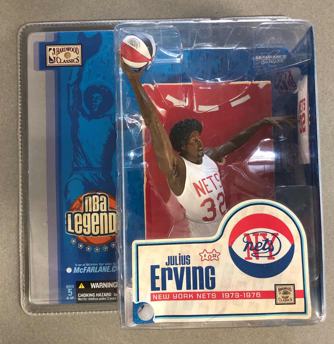 Julius Erving New York Nets McFarlane - Chase Variant – SportStuff