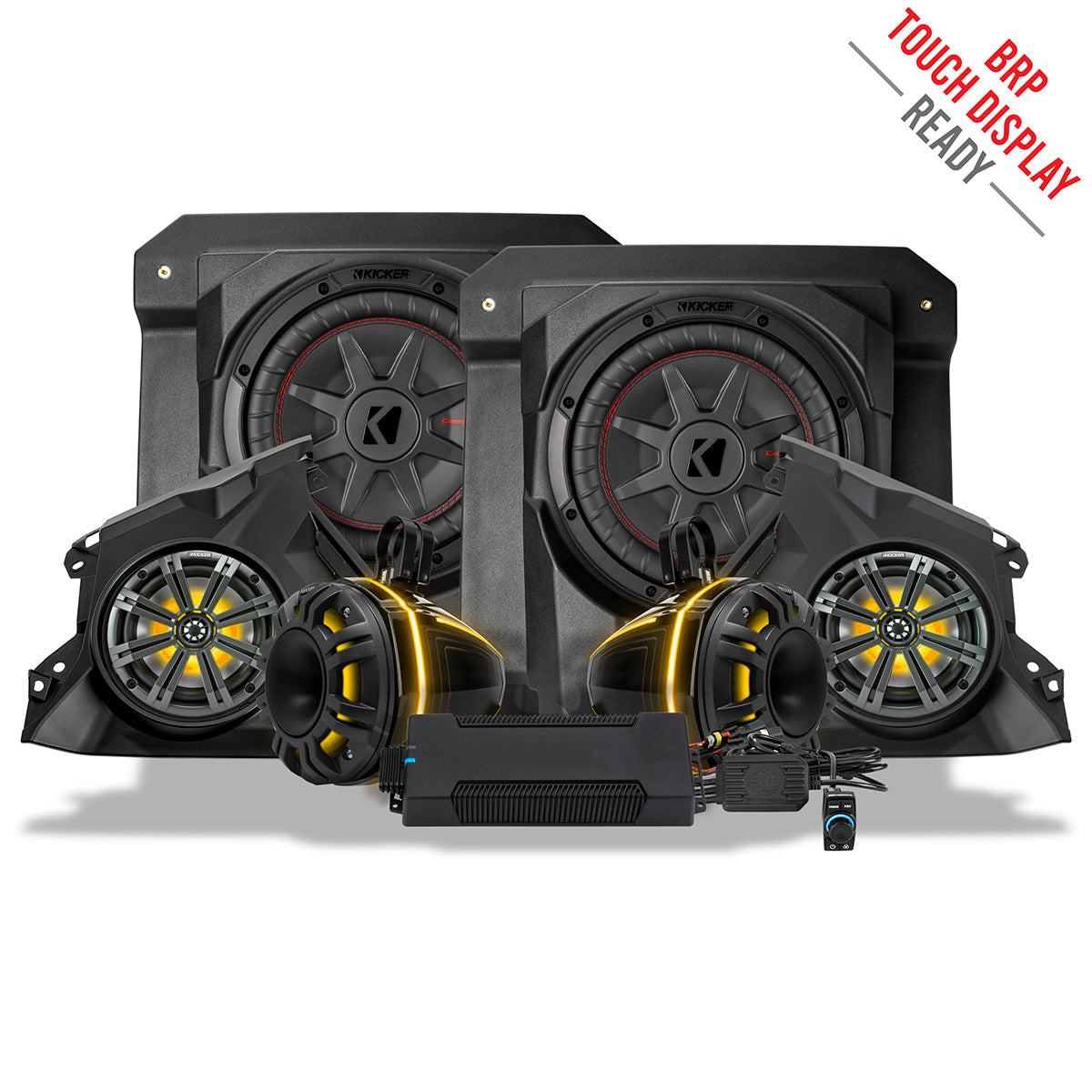 2024-2026 Can-Am® Maverick R, Phase-6 K-Spec 1400watt 6-Speaker