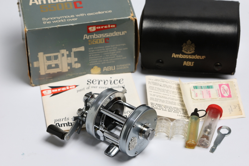 アブガルシア アンバサダー 5500C 貴重！76年当時の購入レシート付き