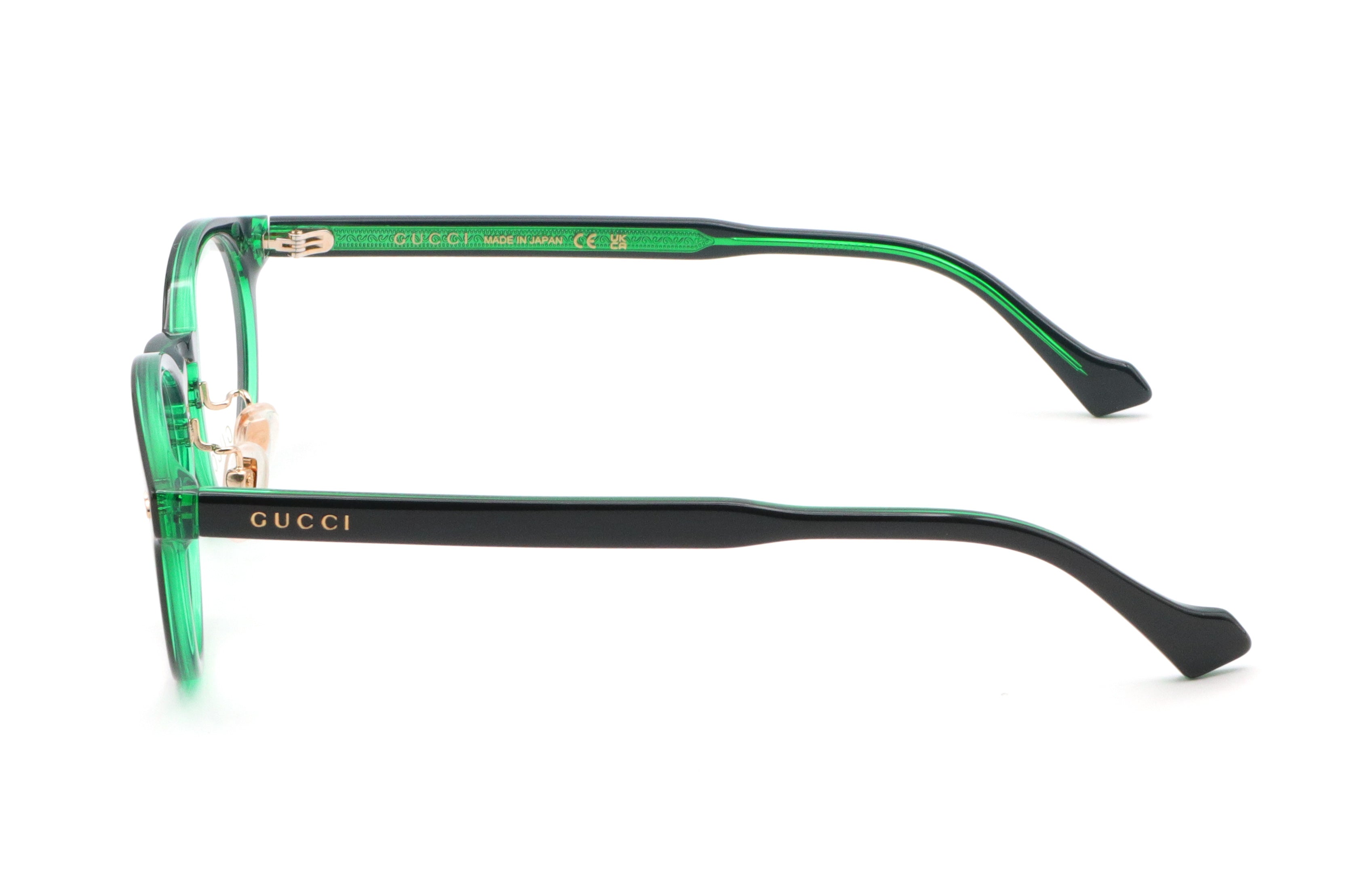 鯖江製】GUCCI(グッチ) GG 1127OJ-003ブラック/グリーン(49) – 武田