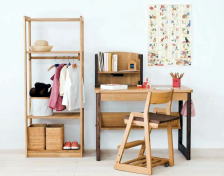 HIDA 飛騨産業 デスク 幅1000【begin】ビギン ブックスタンド付き HIDA