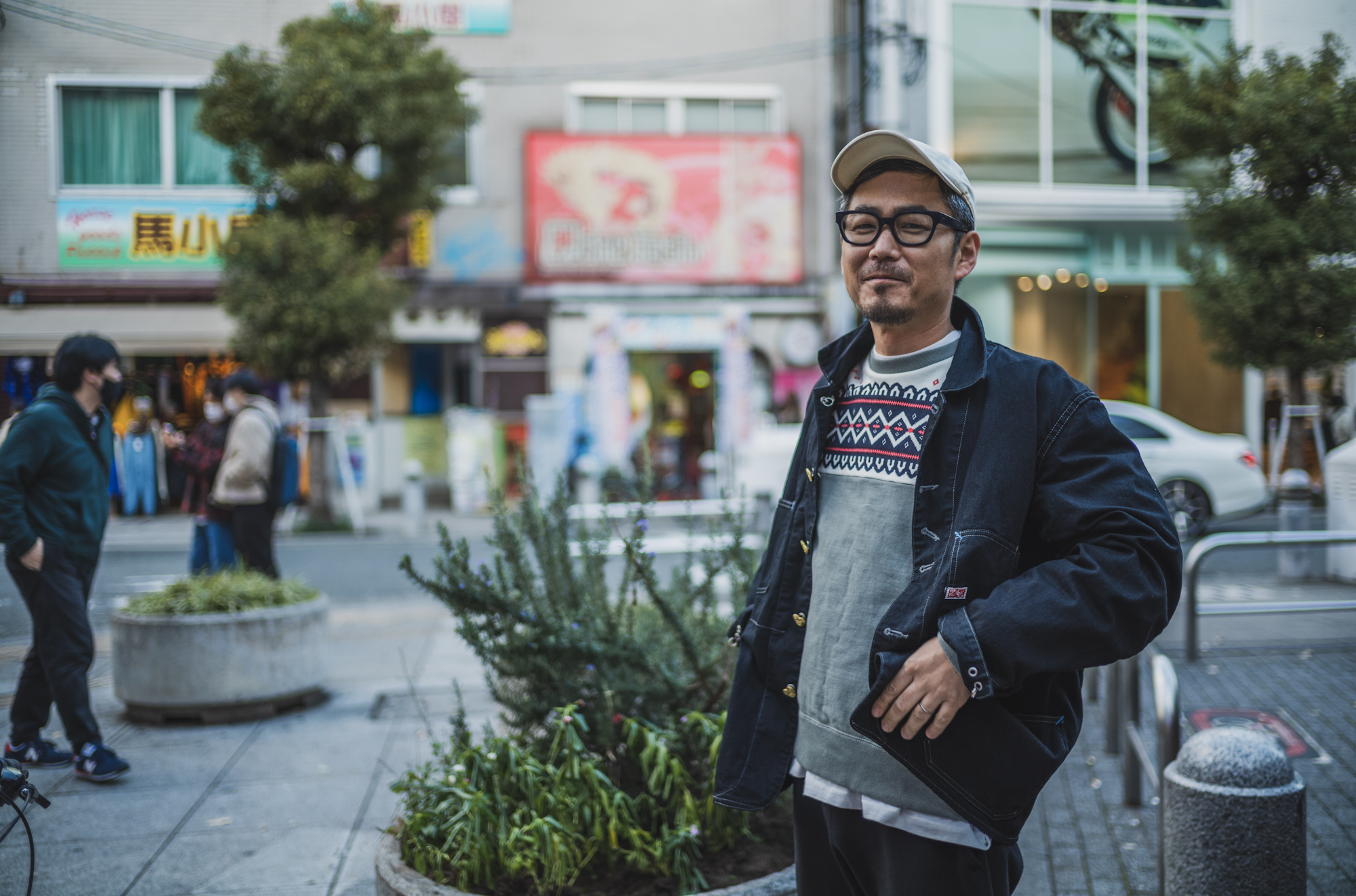 発売開始 Snow Pattern Crew Neck Sweatshirt | TCB jeans
