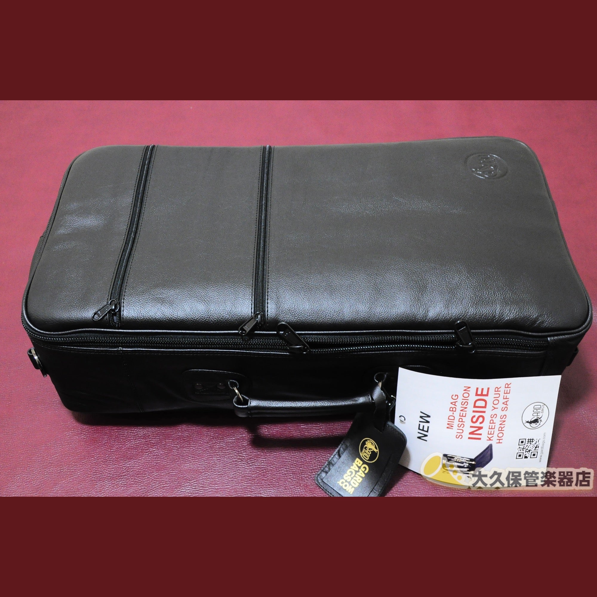 GARD BAGS【トランペット3本用】コンパクトシリーズ/ブラックレザー(5