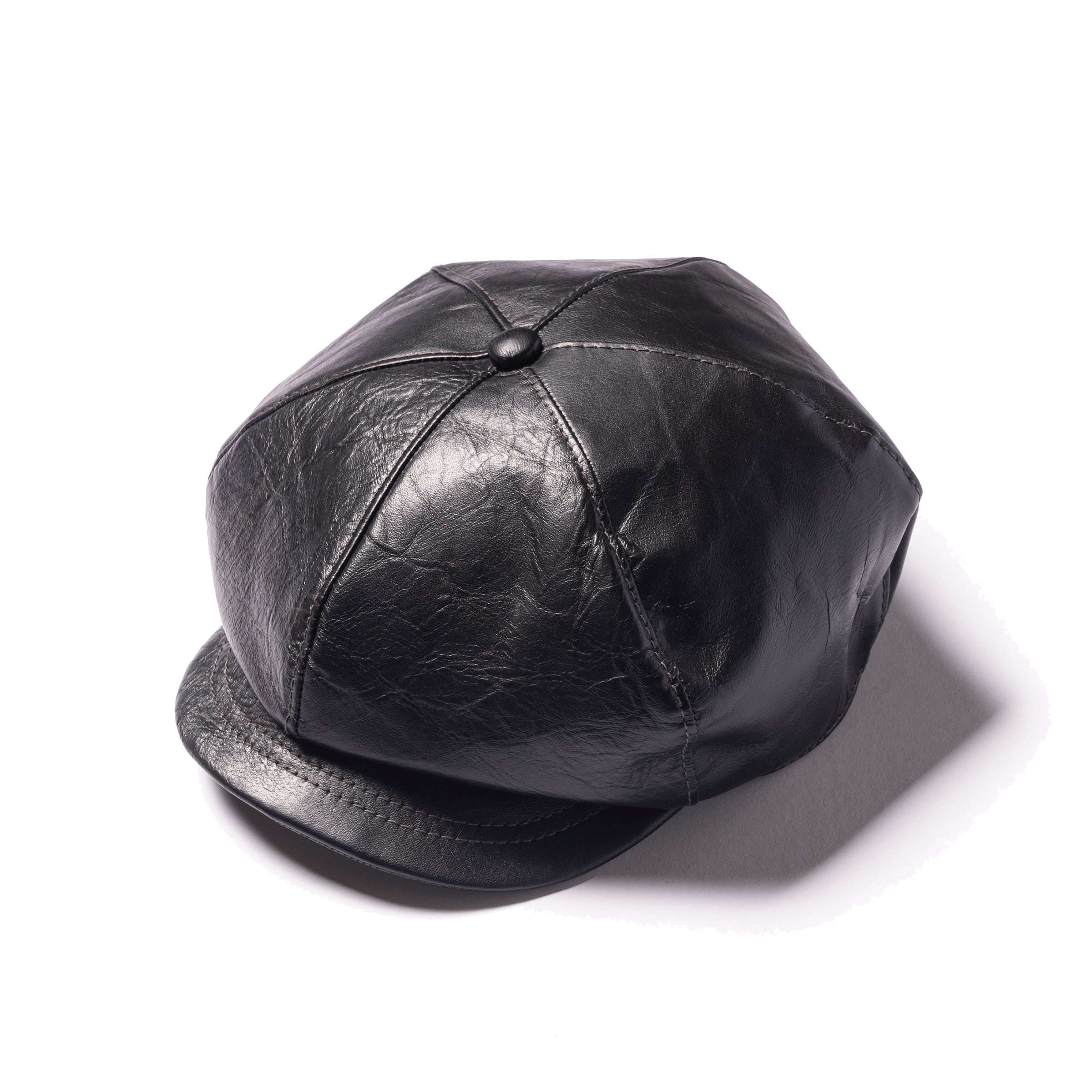 HORSEHIDE NEWSBOY CAP – The Real McCoy's
