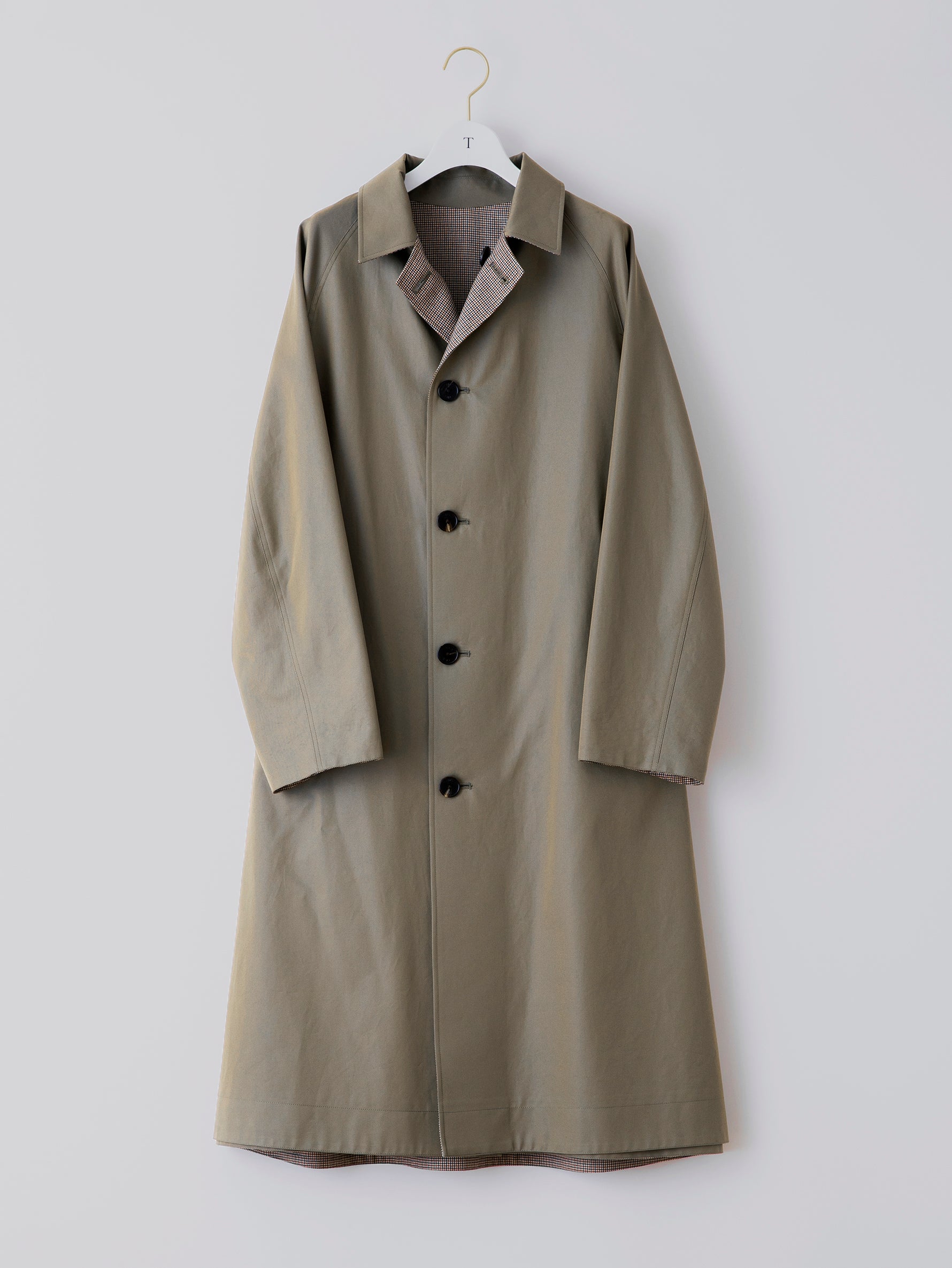 リバーシブルステンカラーコートクラシックUNI/TBBA-002