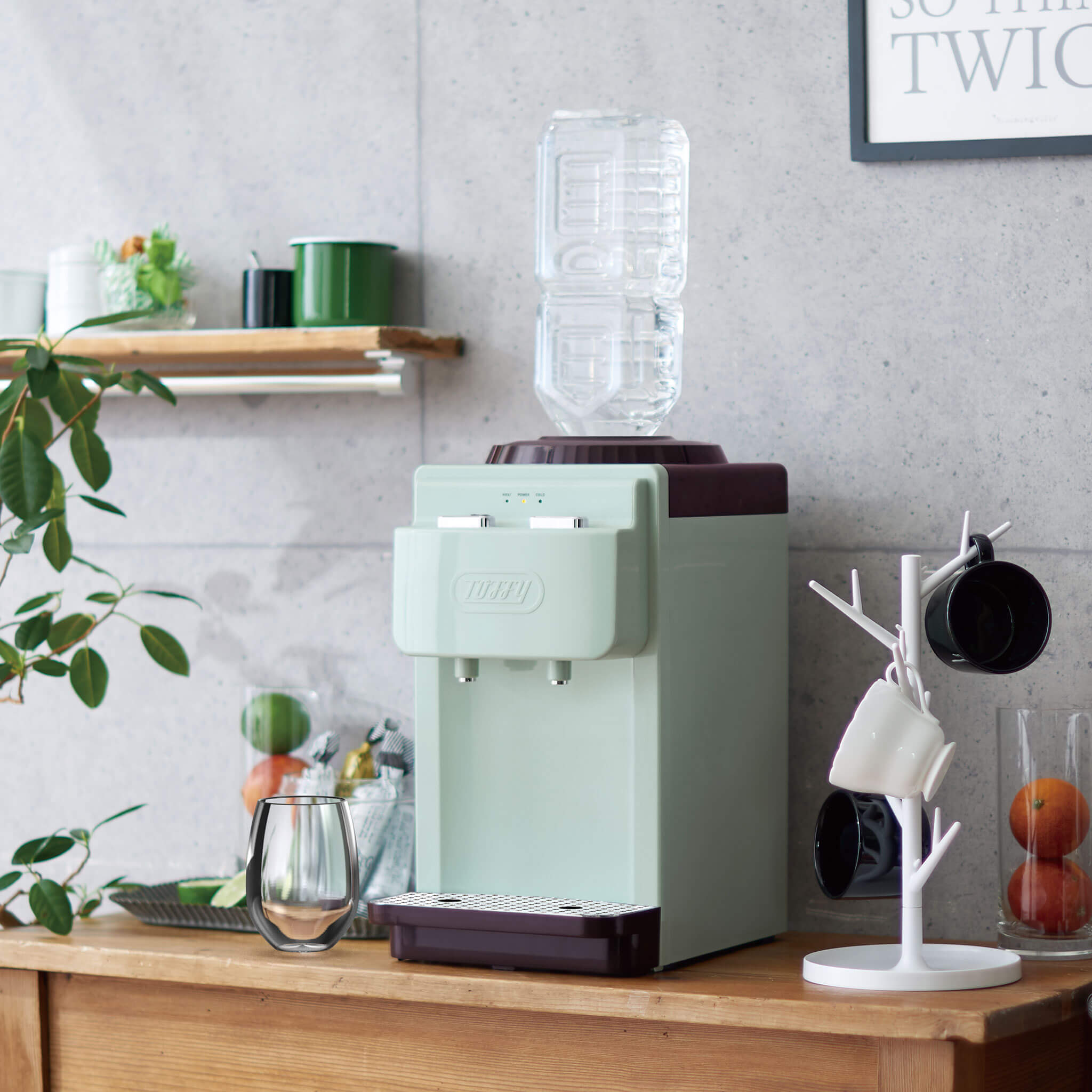 Toffy ウォーターサーバー【卓上型温冷両用タイプ】 ｜ Toffy公式