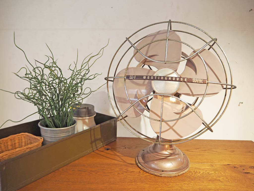 Westinghouse ウエスティングハウス 小型ヴィンテージ扇風機