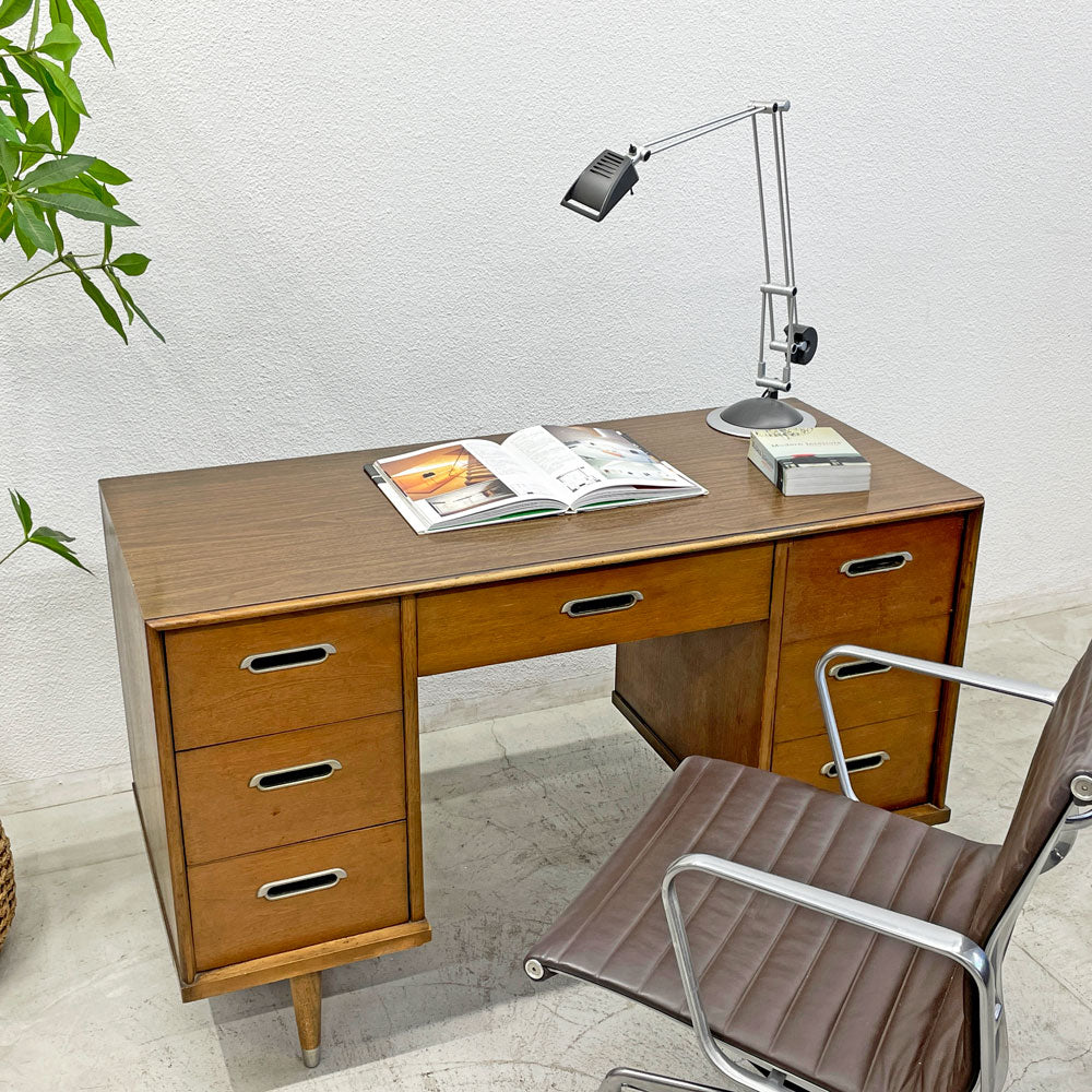 US 60's 希少 ヴィンテージ メープルデスク ワークデスク US 60's 希少