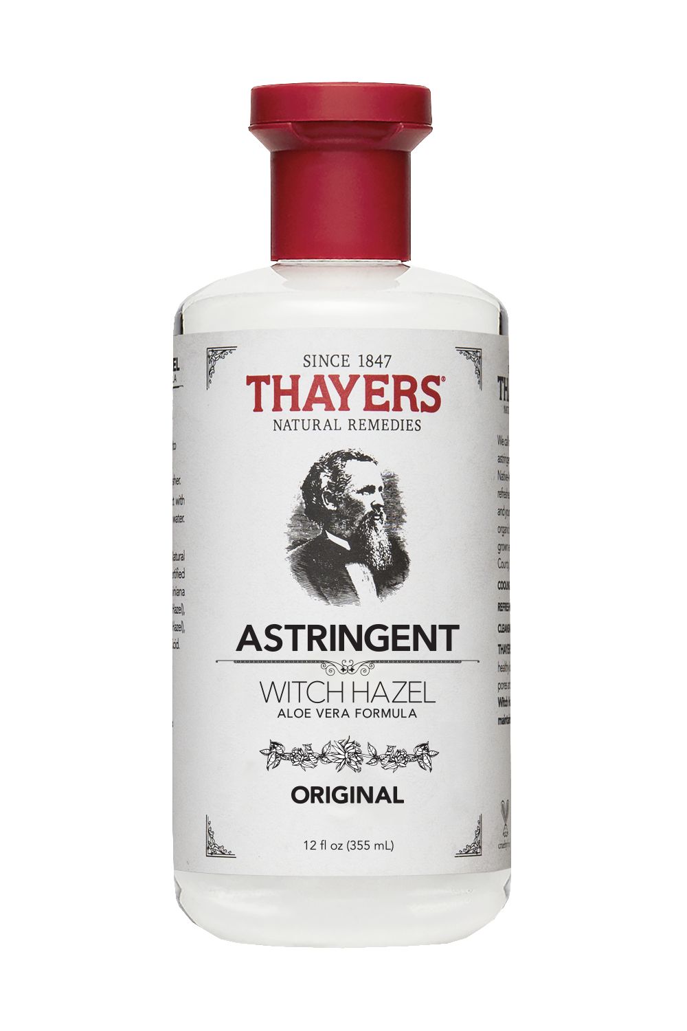 Thayers Original Witch Hazel with Aloe Vera Astringent – Top of