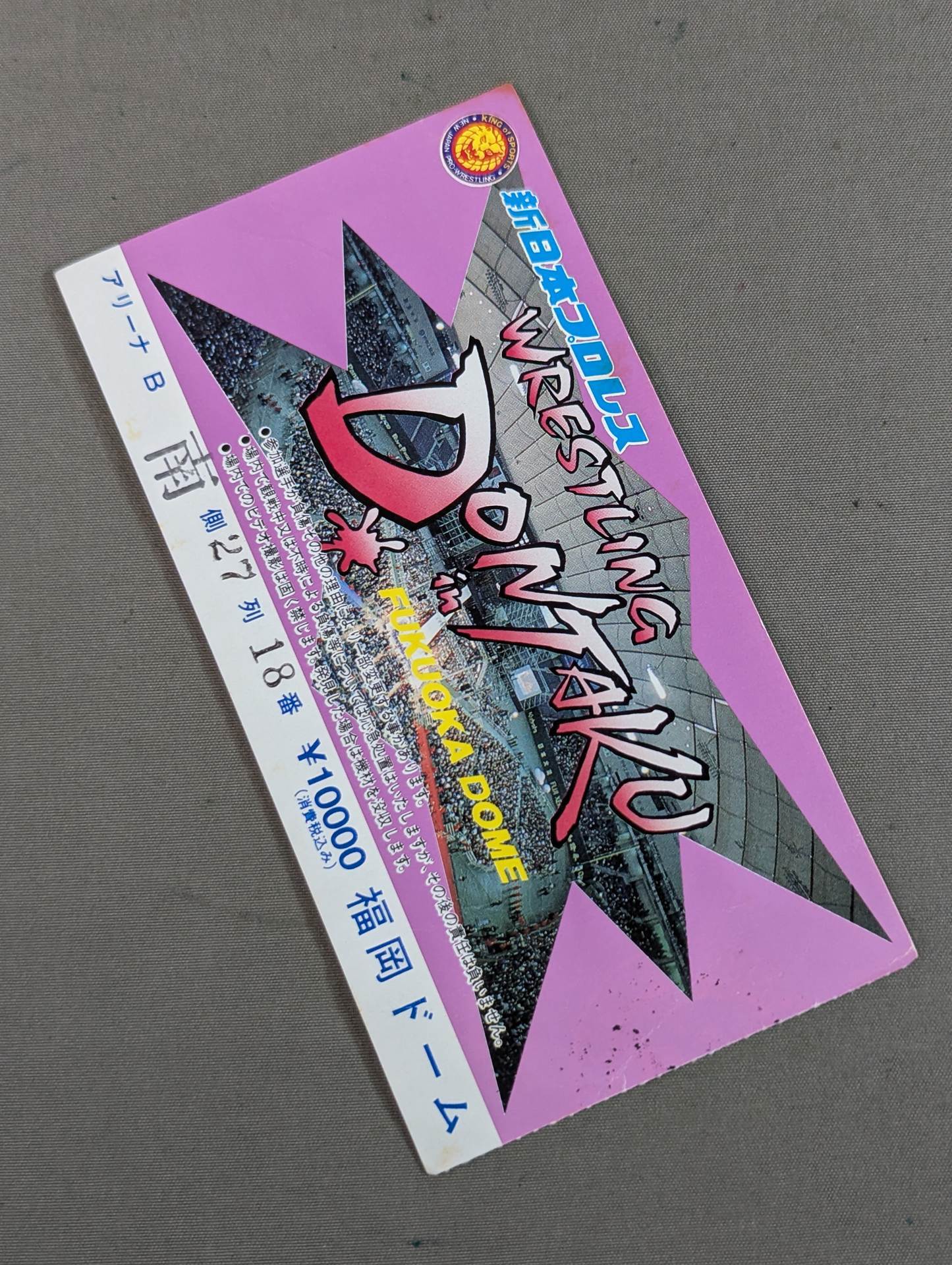 WRESTLING DONTAKU in FUKUOKA DOME – 闘道館