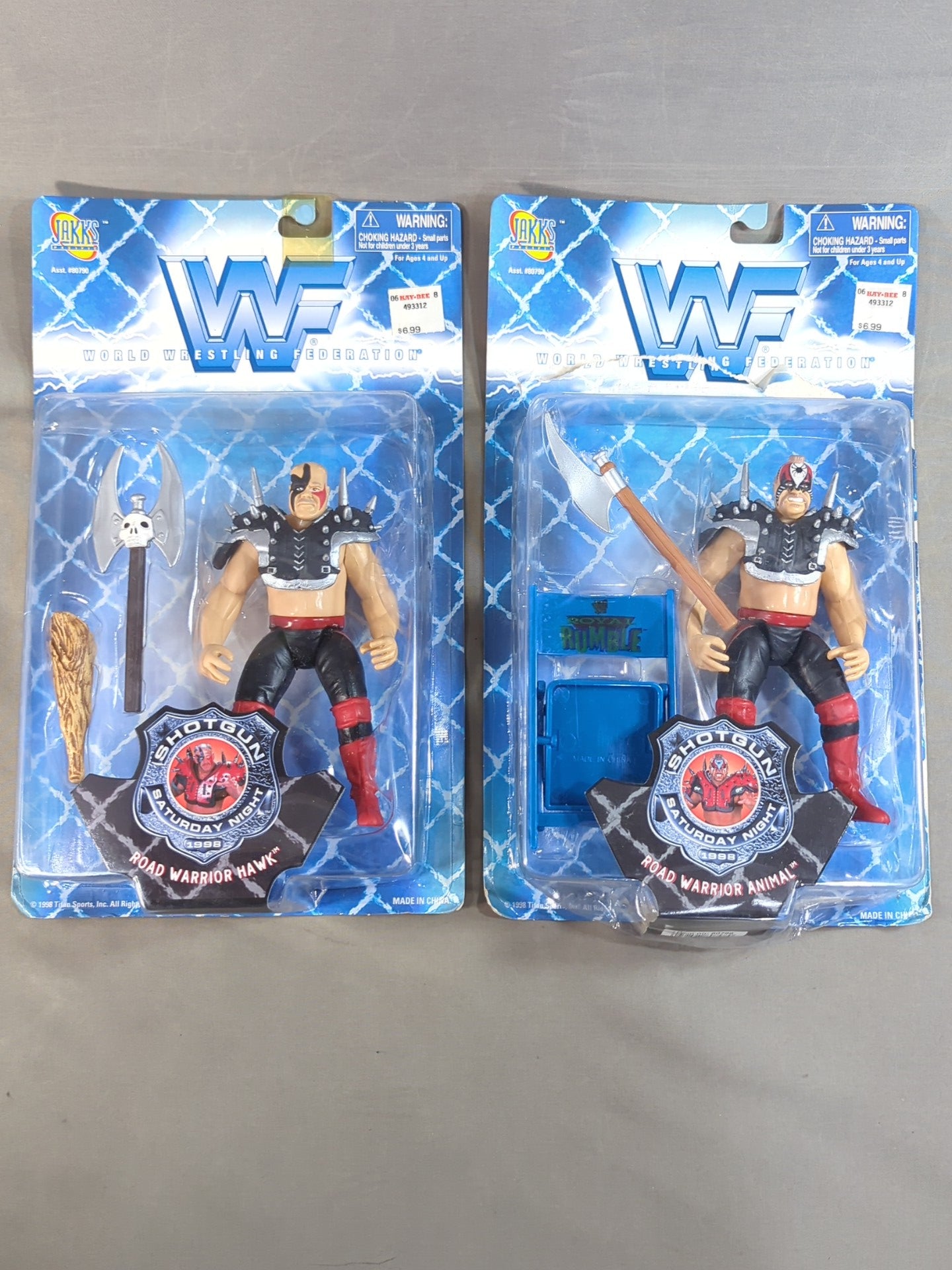 ロード・ウォリアーズ フィギュア 2体セット ザ・ロード・ウォリアーズ