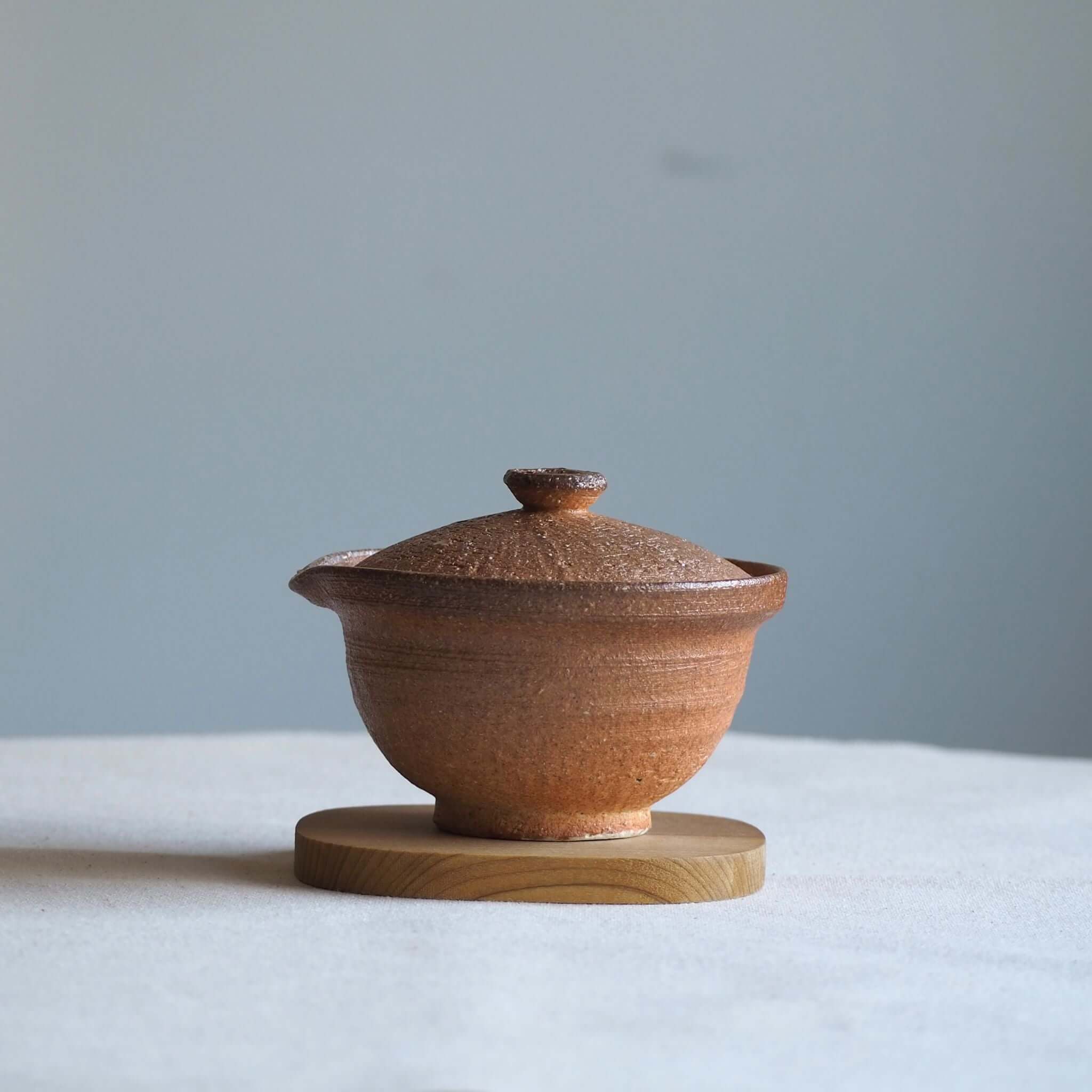 虫明焼 宝瓶 用心箱合布 煎茶道具 煎茶器 泡瓶 お茶 食器