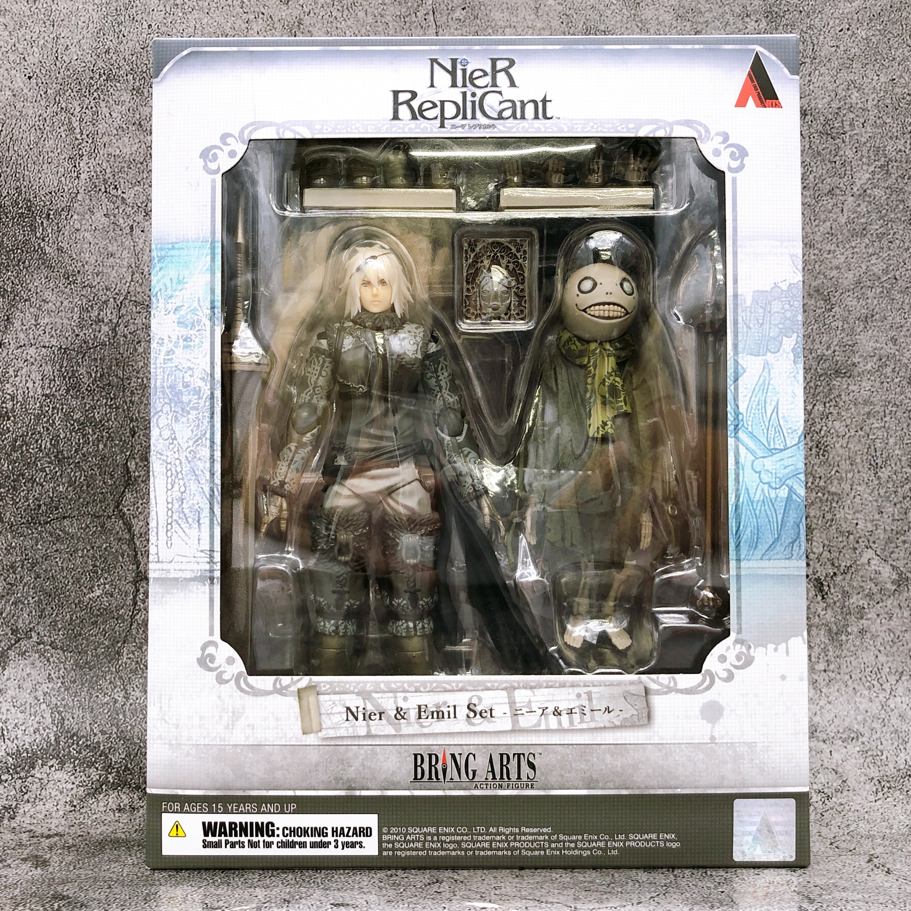 Bring Arts NieR Replicant Nier & Emil Set Action Figure Square Enix NE