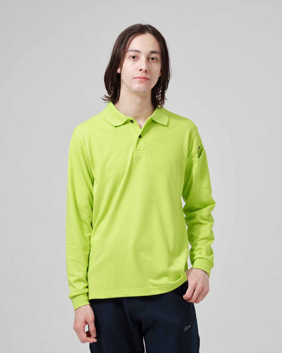 4075 ESロングスリーブポロシャツ – TS DESIGN