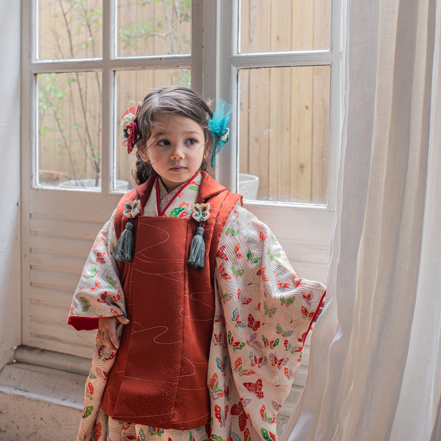 Shichi-Go-San Kimono Rental for 3-Year-Old Girls | AG304
