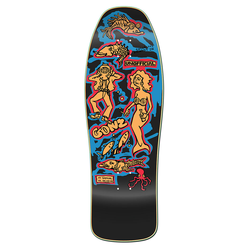 Unofficial / Color my friends Skateboard Deck / Mark Gonzales