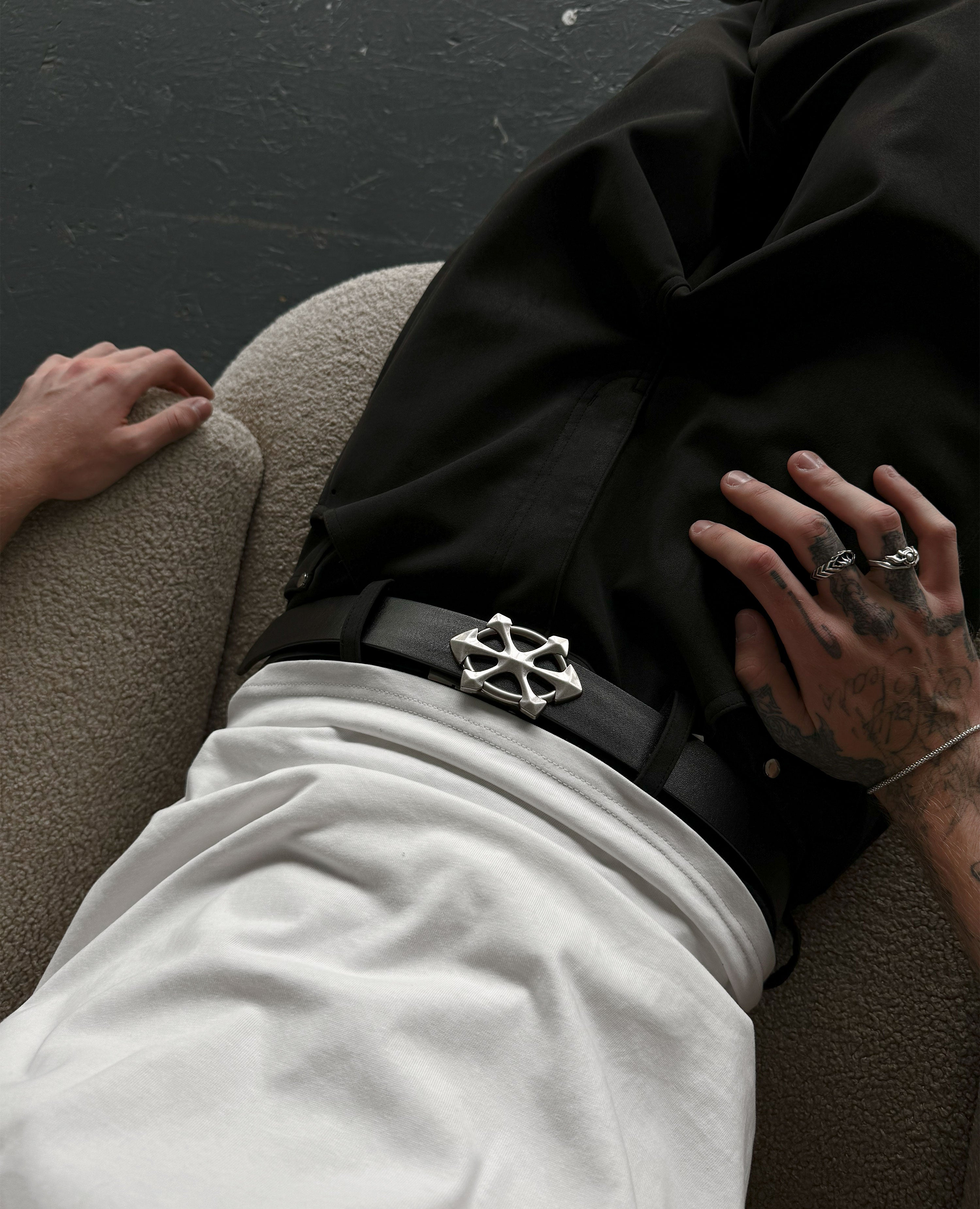 DavrilSupply | Iconic Black Mechanik Belt