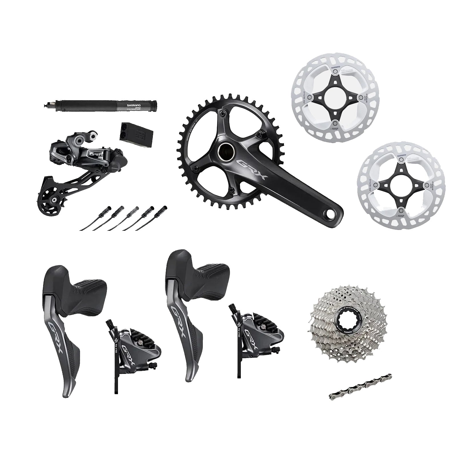 Shimano - GRX 1X DI2 GRAVEL GROUPSET – Veloholic Cycles
