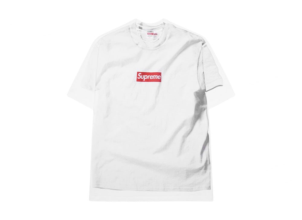 Supreme x MM6 Maison Margiela Box Logo Tee White シュプリーム x