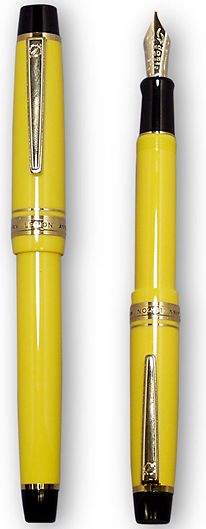 丸善から創業140周年を記念して、限定万年筆「檸檬」が発売に: 細字