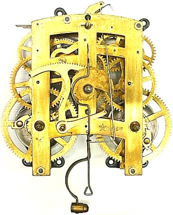 ○時計修理 井川様の栄計舎（AK）☆ダイヤ振り子「振り子時計修理