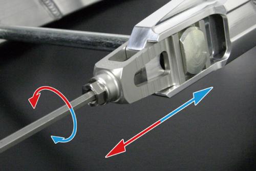 SPECIAL PARTS TAKEGAWA / アルミスイングアーム(4cmロング)