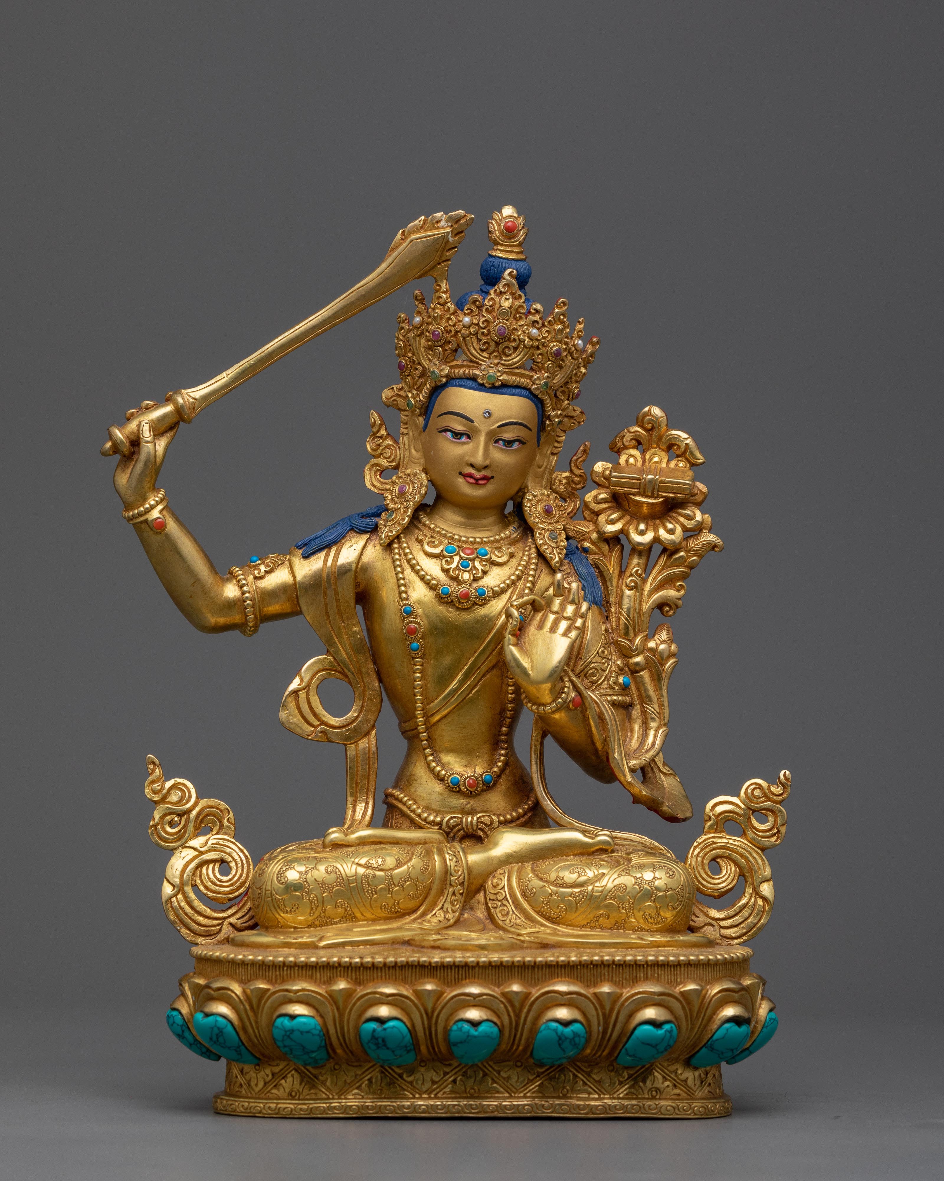 Manjushri Buddha Statue | Luminary of Transcendent Wisdom