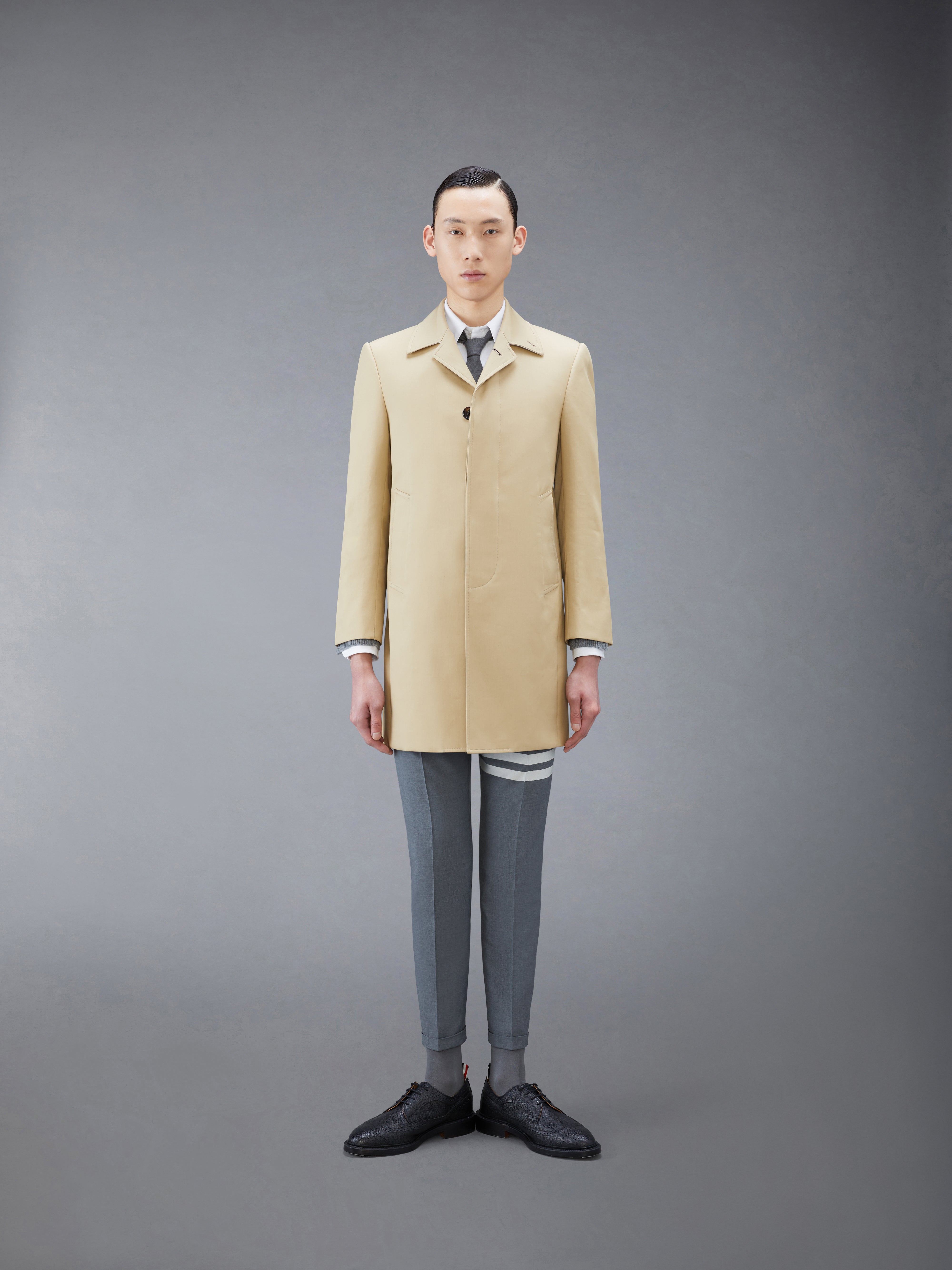 マッキントッシュ バルカラー オーバーコート | Thom Browne
