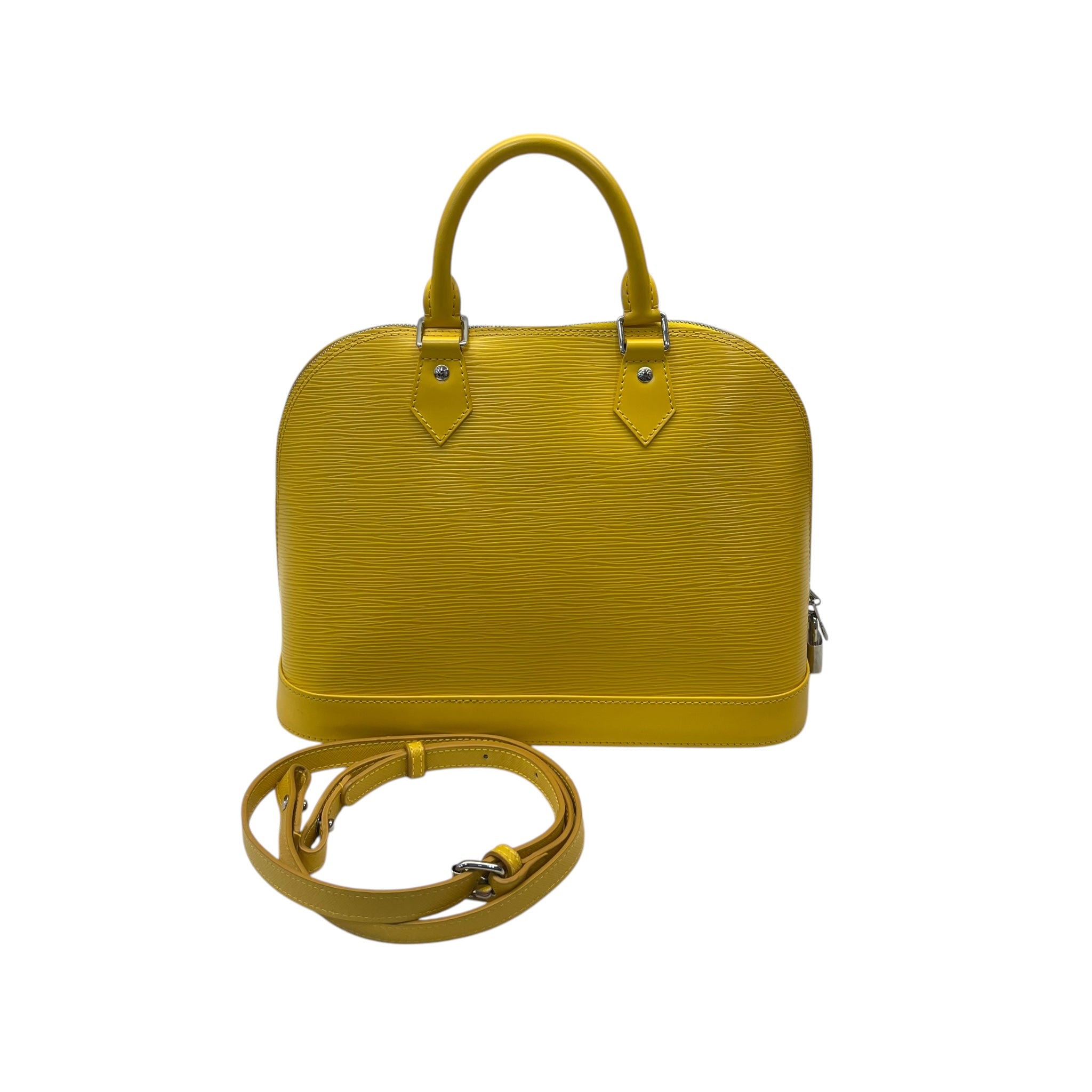 Buy Louis Vuitton Citron Epi Leather Alma MM Bag Online