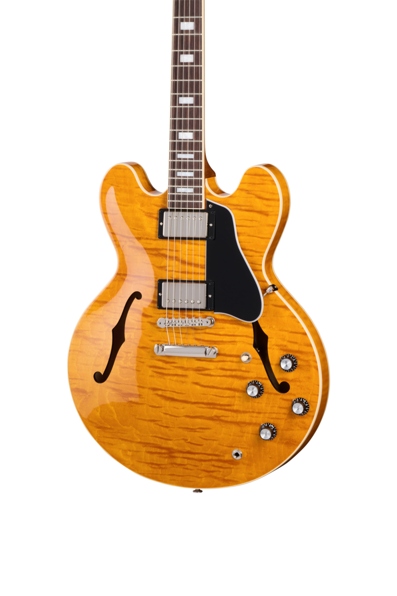 Gibson USA ES-335 Figured Honey Amber w/case – Tone Shop Guitars