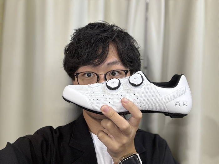 4回使用・FLR FNT-5 ニット素材 サイズ42 27cm 幅広ワイド 4回使用