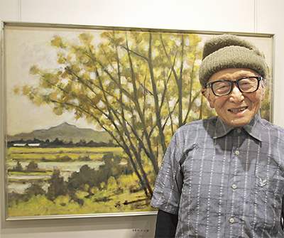 ZOOM UP 厚木を描き 半世紀 画家 藤田不美夫さん | 厚木・愛川・清川