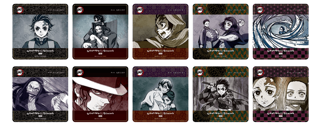 鬼滅の刃 ufotable DINING ダイニング コースター 継国縁壱 ② 鬼滅の