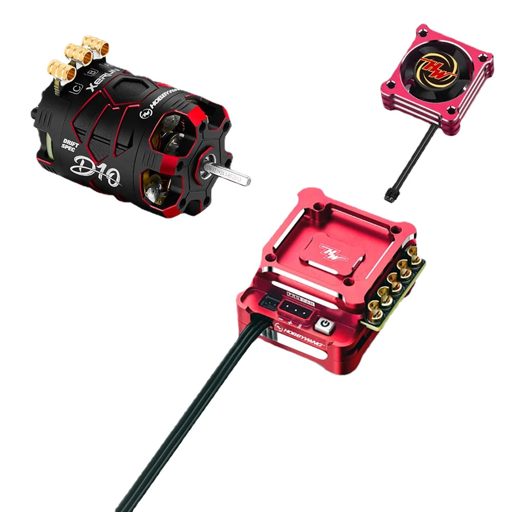 HOBBYWING XERUN XD10 PRO 100A ESC D10 10.5T 13.5T Motors Sensored