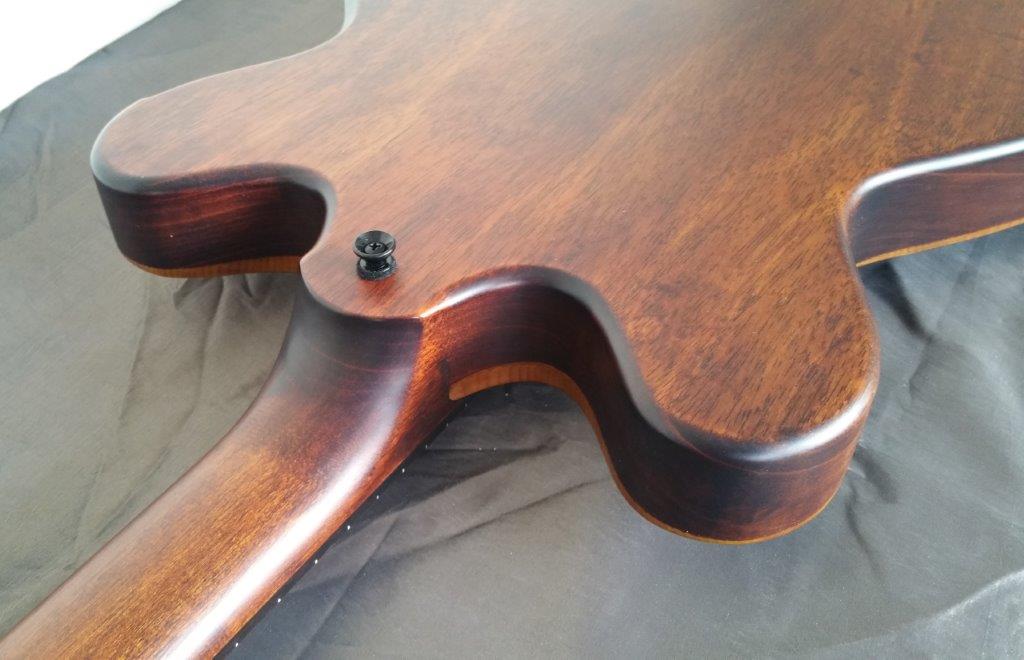 Guitar shop blog Episode 8- A prototype 2017 Model 35 semi hollow
