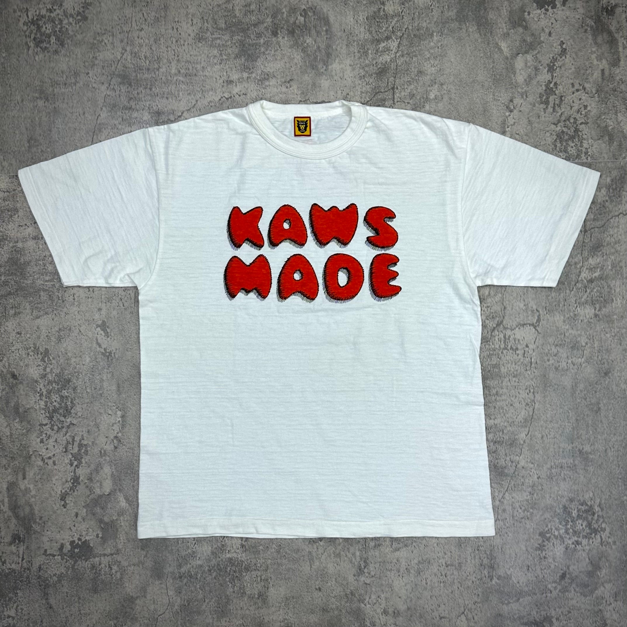 Human Made x KAWS #3 T-shirt - White | In stock – WEAR43WAY