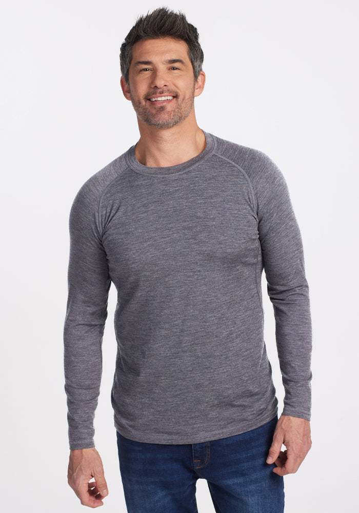 Men's Merino Wool Tee - Lightweight Merino Wool Shirt – Woolx