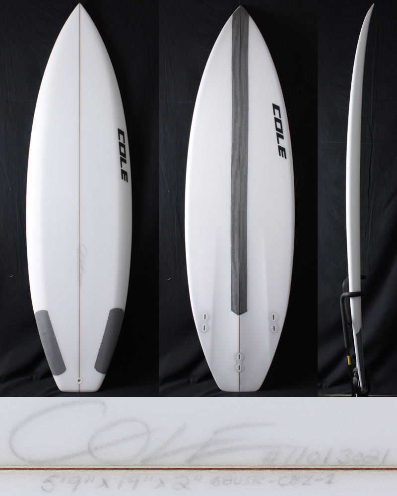 COLE コール サーフボード 5.7 29L 希少Curve Ball（カーブボール）