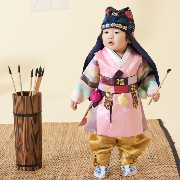 トルチャンチ用のフルセット子供チョゴリ新作をのご紹介・新作のお客様