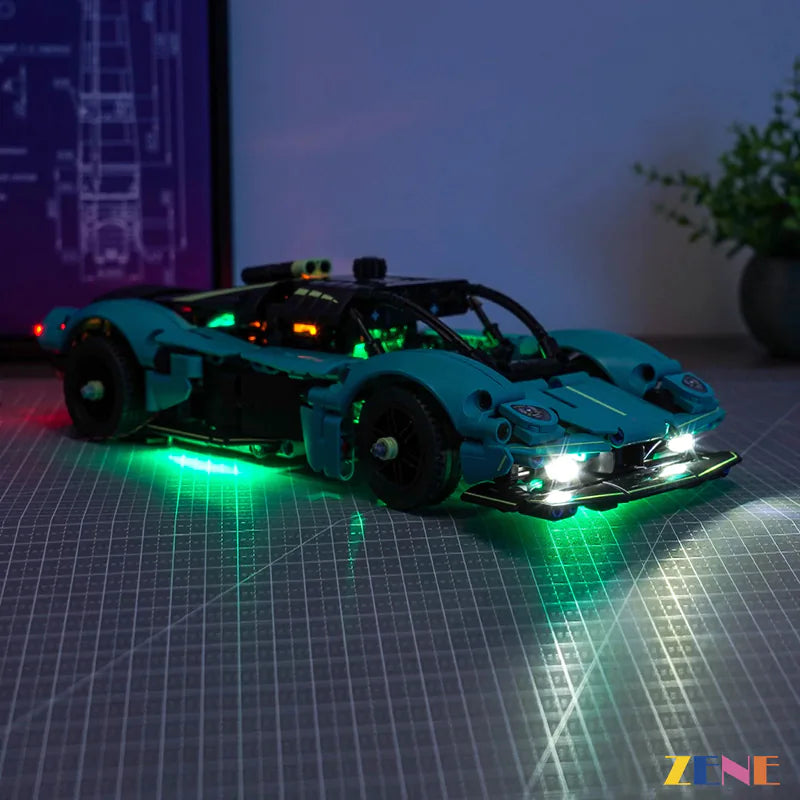 Light Kit for LEGO Aston Martin Valkyrie #42208 – ZENE